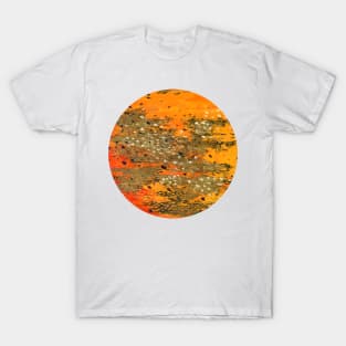 Sunset sea (circle II/II) T-Shirt